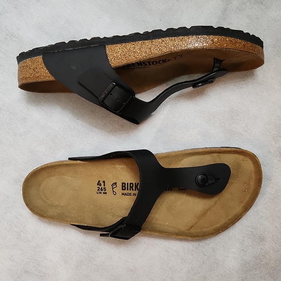 Birkenstock Shoes - Birkenstock Gizeh Onyx sandals (unisex size 41)
